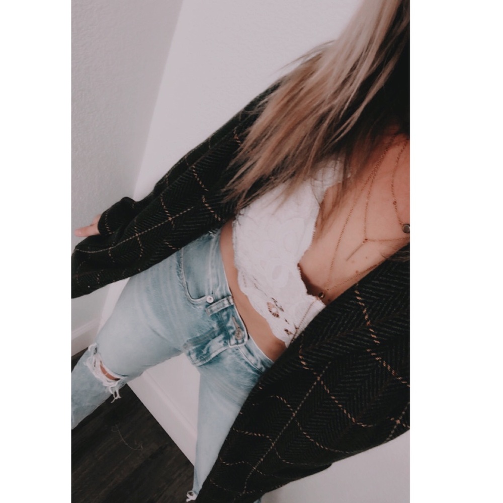 ✨Oversized PLAID blazer GREEN ✨ - Picture 8 of 8